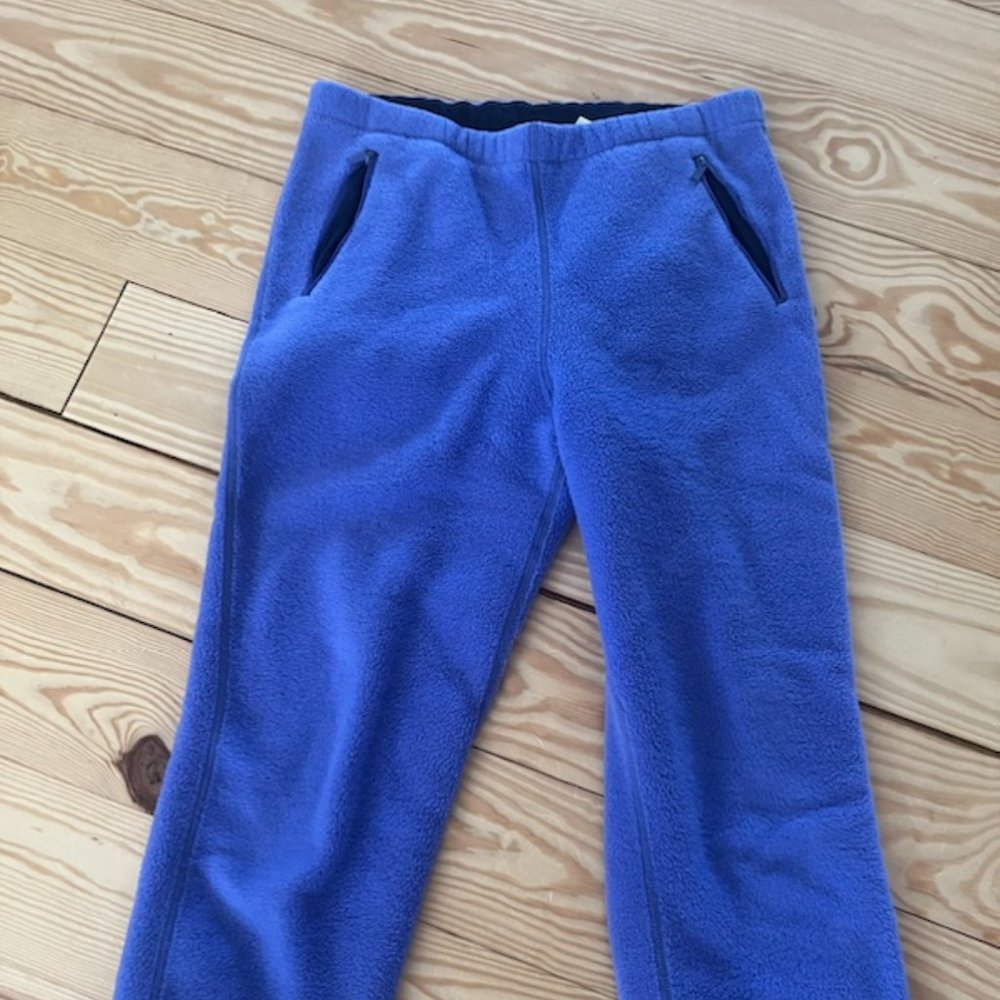 Womens Patagonia Fleece pants sz 10 Periwinkle